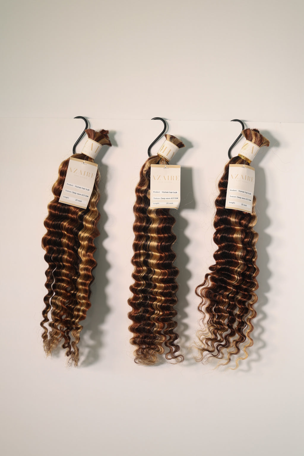 Deep Wave Boho Braid Human Hair (Color 4/30/27)