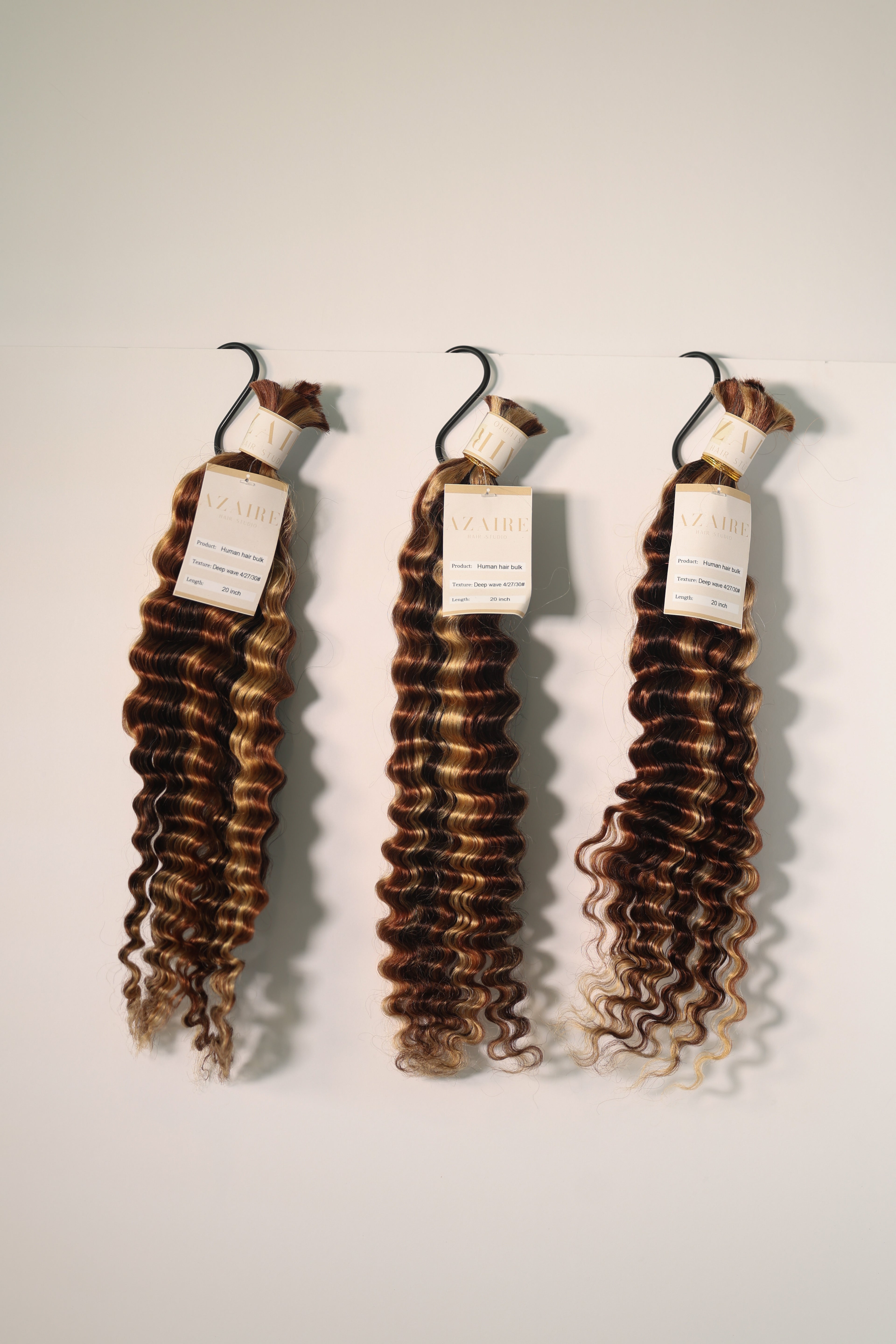 Deep Wave Boho Braid Human Hair (Color 4/30/27)