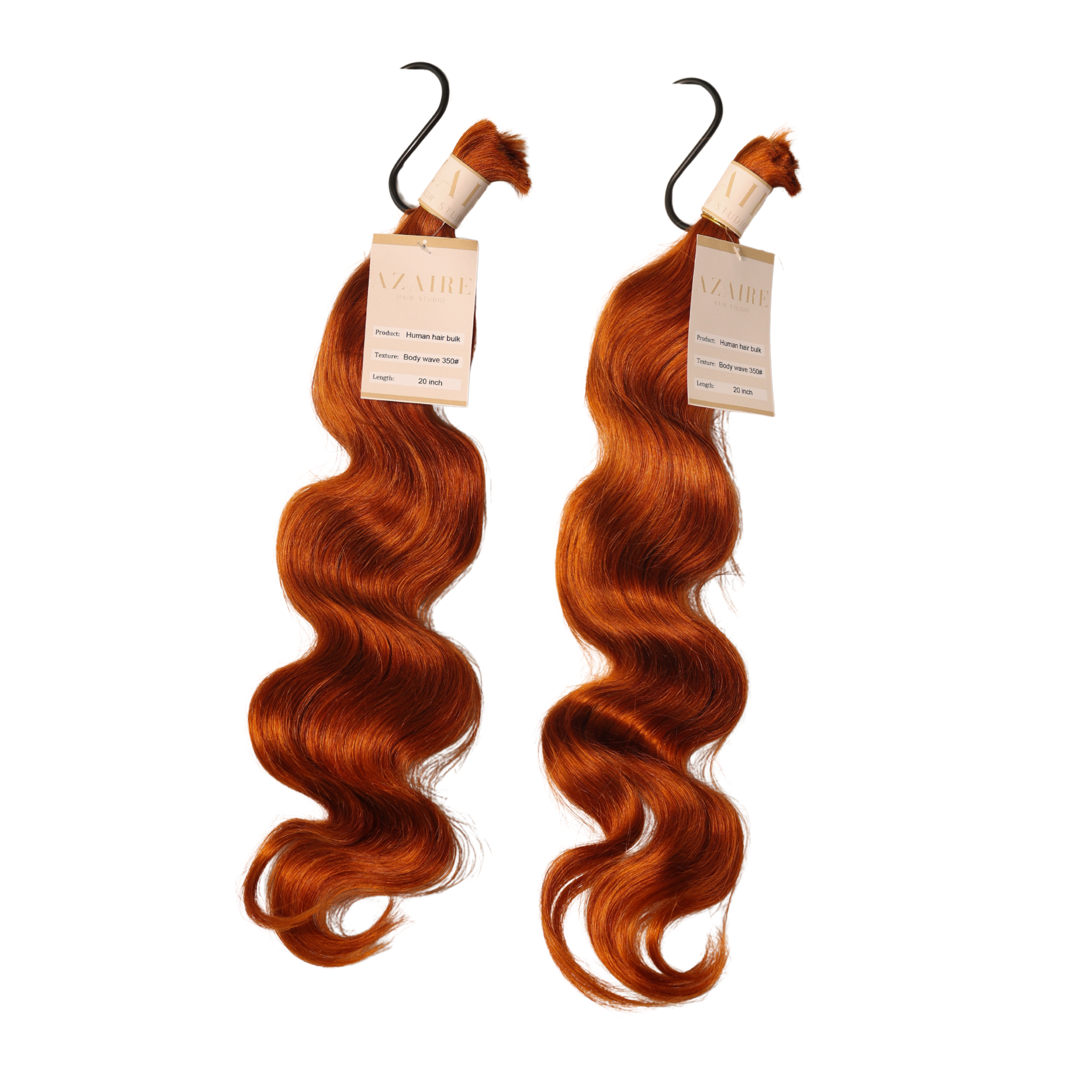 Body Wave Boho Braid Human Hair (Color 350 Ginger)