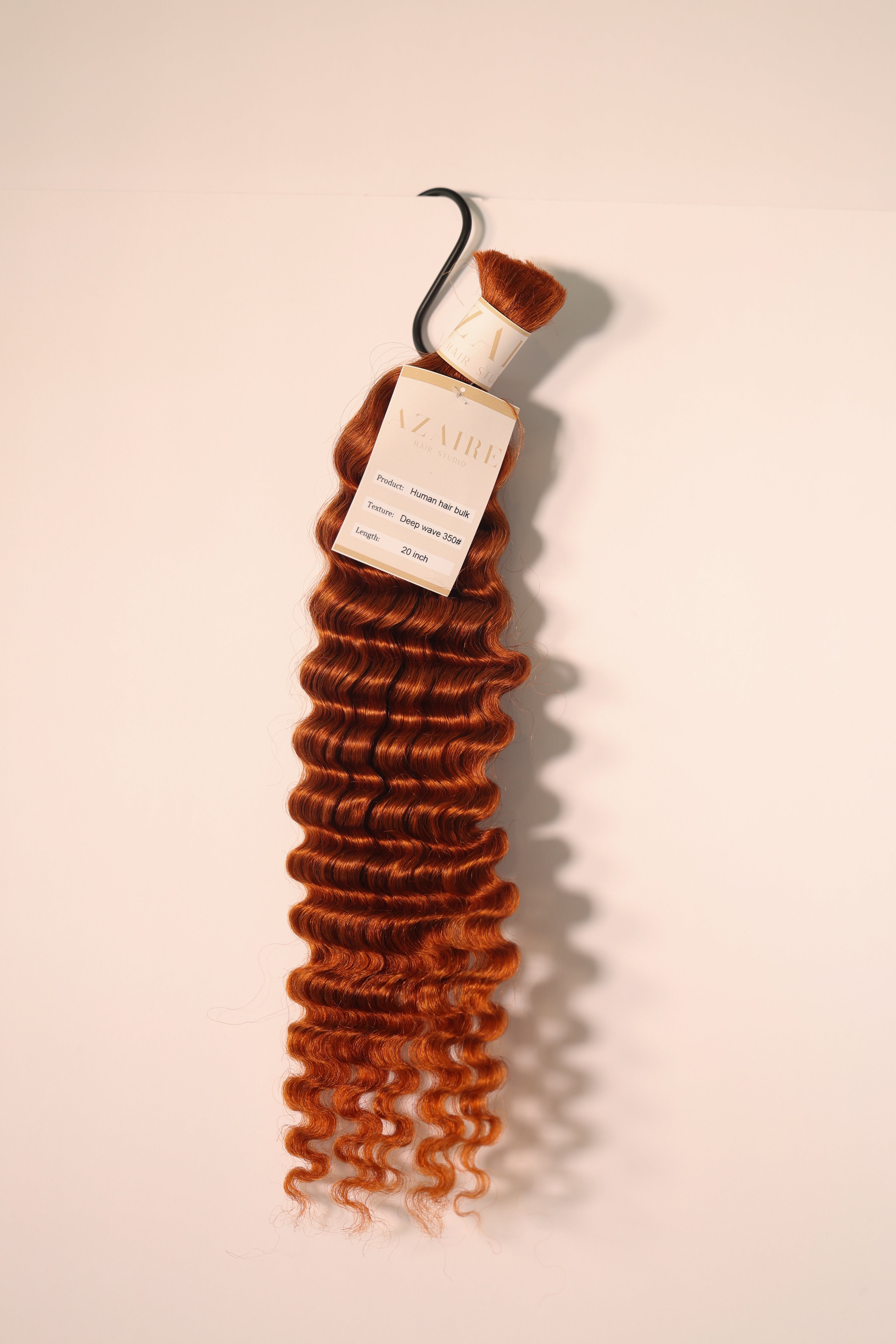 Deep Wave Boho Braid Human Hair (Color 350 Ginger)