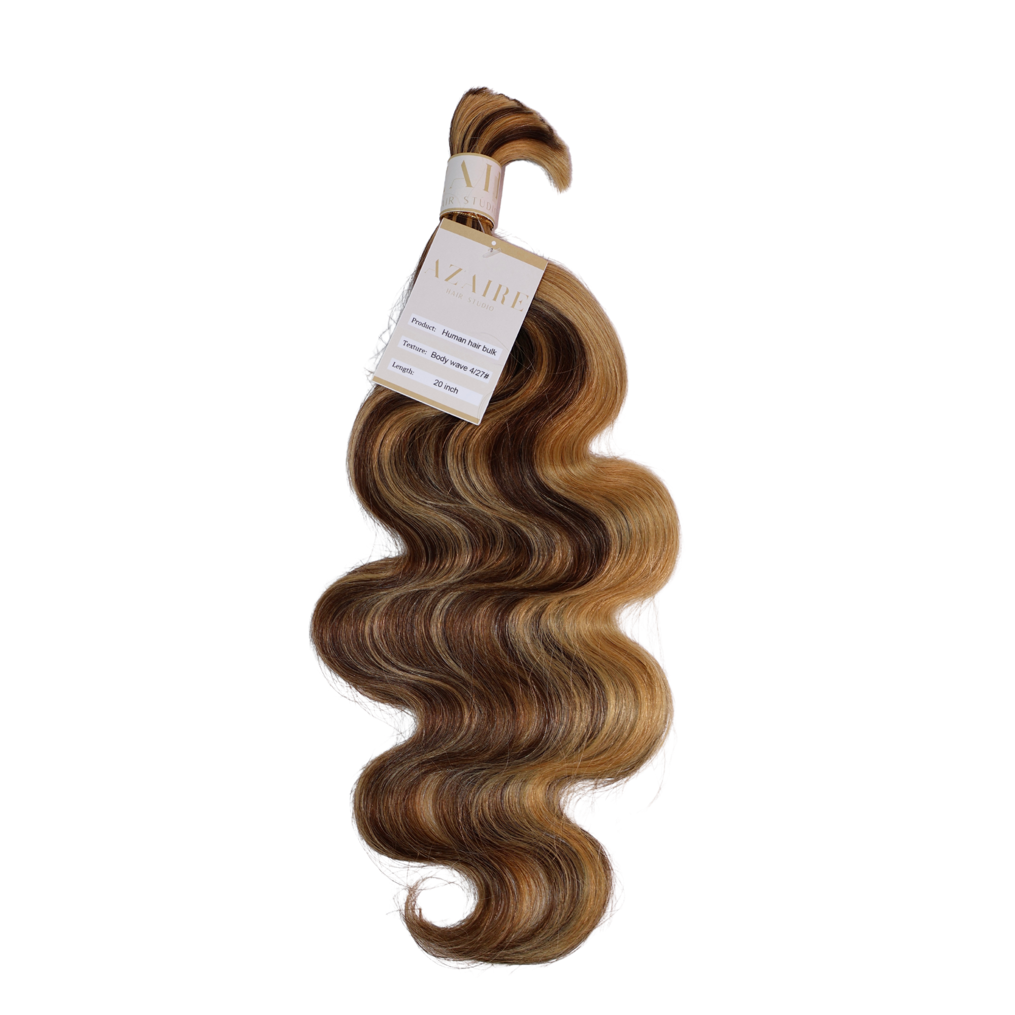 Body Wave Boho Braid Human Hair (Color 4/27 Mix)