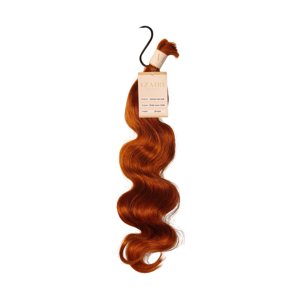 Body Wave Boho Braid Human Hair (Color 350 Ginger)