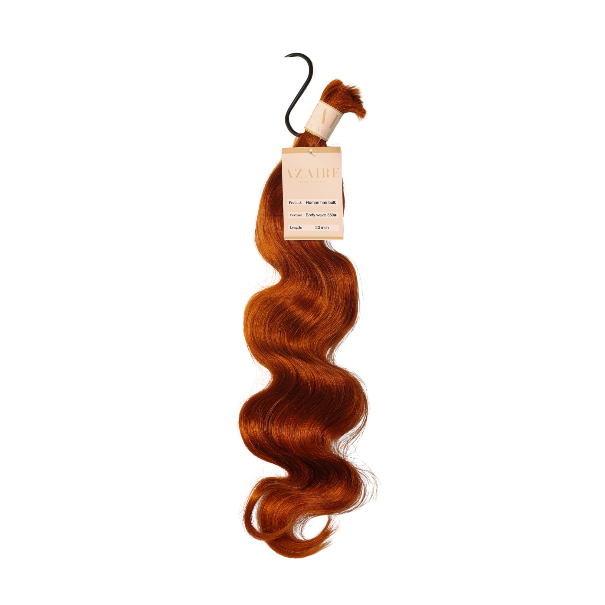 Body Wave Boho Braid Human Hair (Color 350 Ginger)