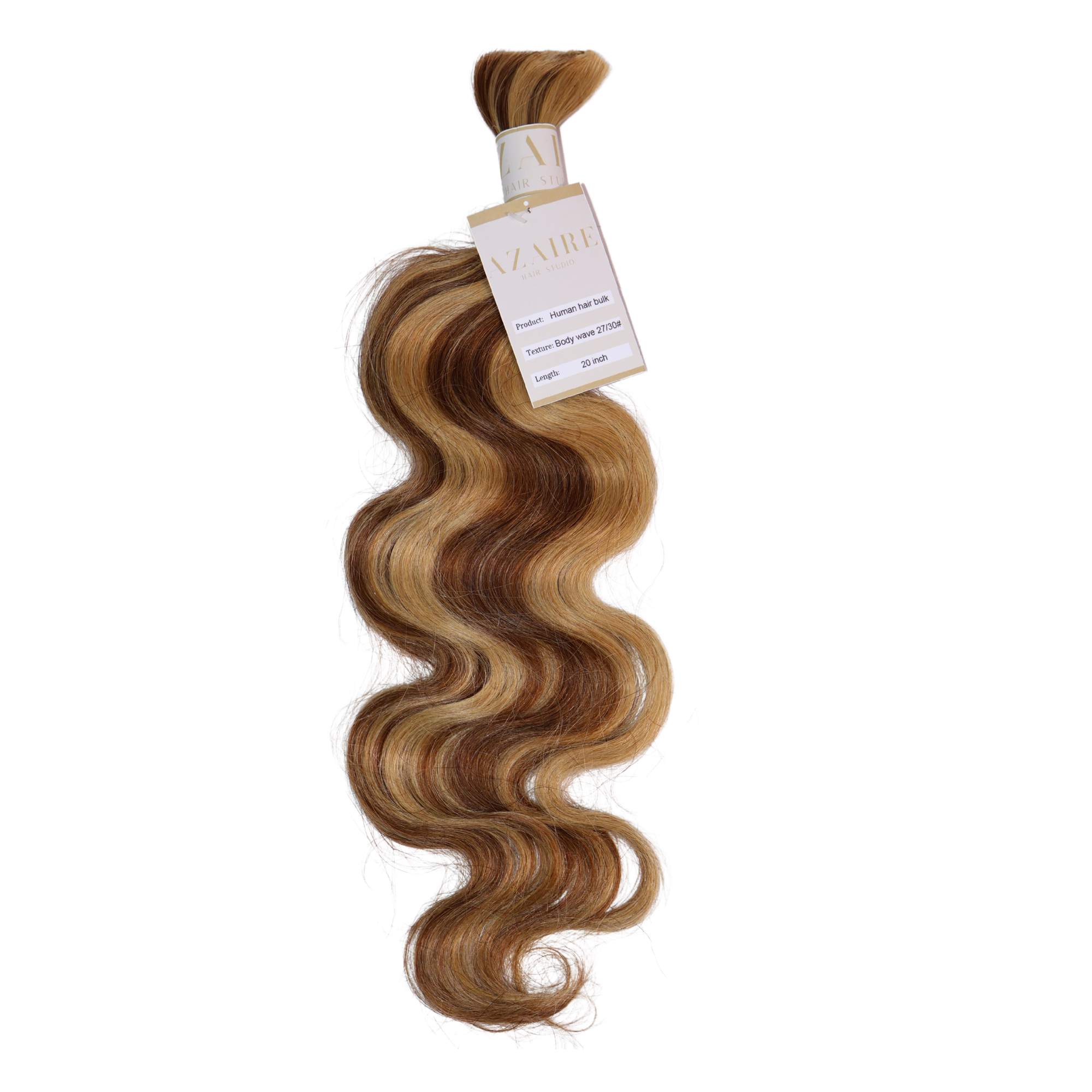 Body Wave Boho Braid Human Hair (Color 30/27 Mix)