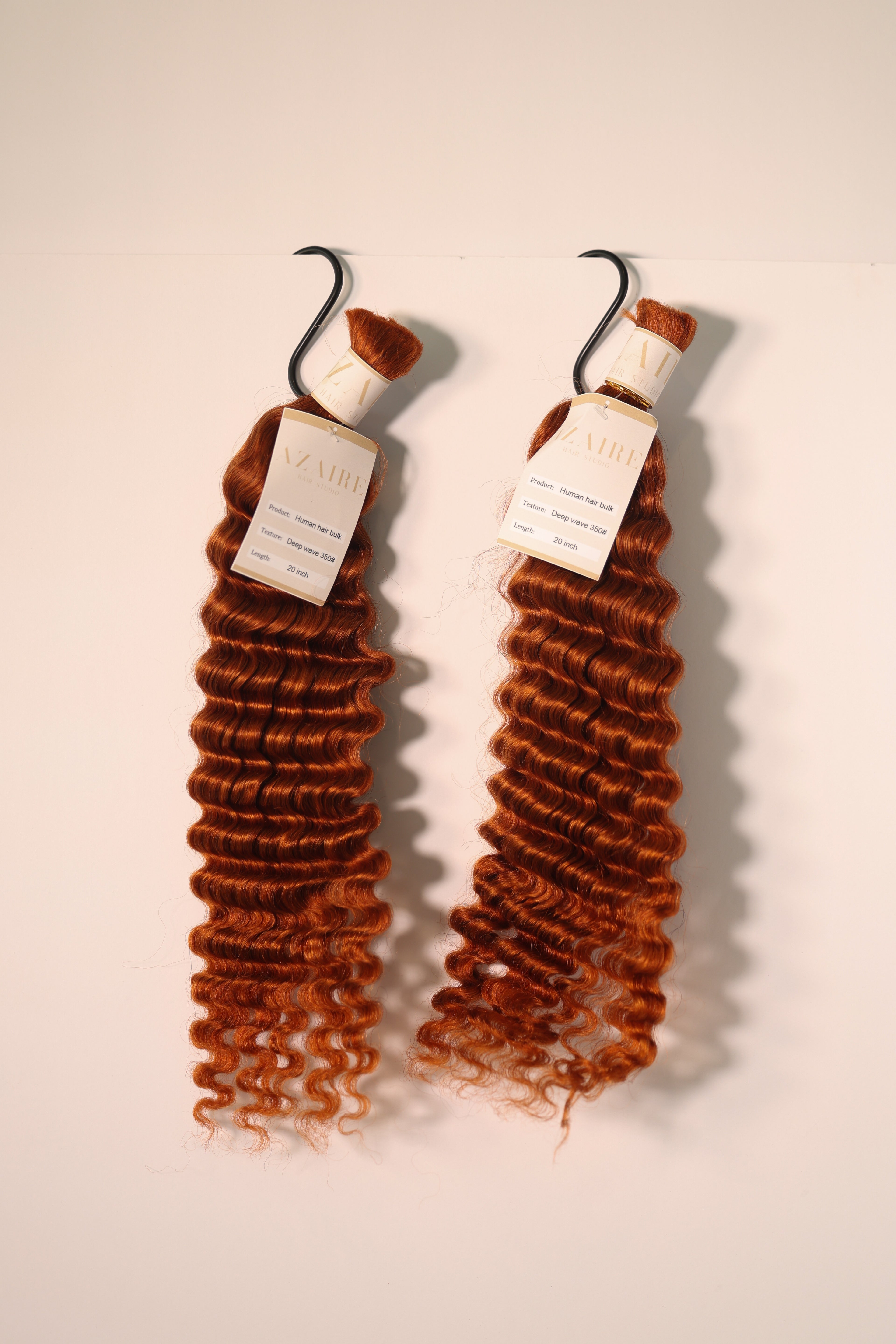 Deep Wave Boho Braid Human Hair (Color 350 Ginger)